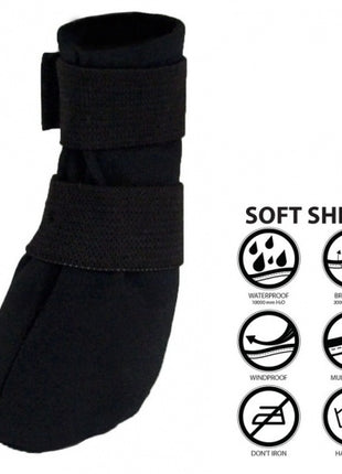 Grande Finale But Softshell na chorą łapę r.2 - 5cm czarny