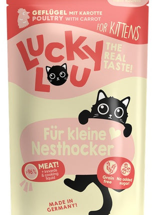 Lucky Lou Lifestage Kitten Drób saszetka 125g