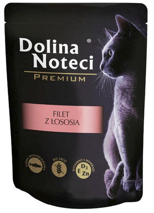 Dolina Noteci Premium Kot Filet z łososia saszetka 85g