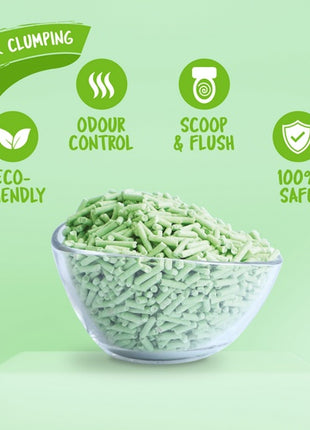 Kit Cat Żwirek ECO SoyaClump Green Tea 7L / 2,5kg