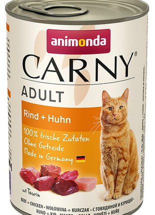 Animonda Carny Adult Wołowina + Kurczak puszka 400g