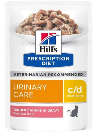 Hill's Prescription Diet c/d Feline z Łososiem saszetka 85g