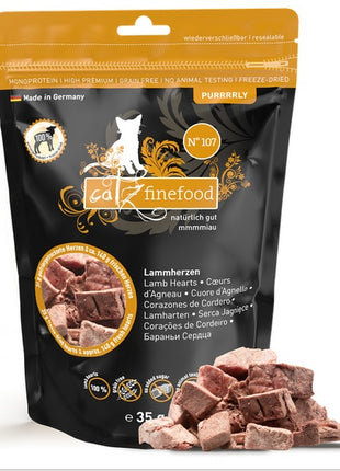Catz Finefood Purrrrly N.107 Serca jagnięce 35g