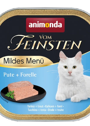 Animonda vom Feinsten Mildes Menu z Indykiem i Pstrągiem tacka 100g