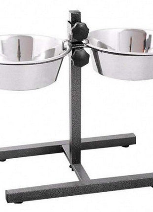 Barry King Stojak regulowany do misek 2,8L metaliczny [18342]