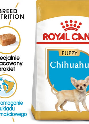Royal Canin Chihuahua Puppy karma sucha dla szczeniąt do 8 miesiąca, rasy chihuahua 1,5kg