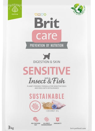 Brit Care Sustainable Sensitive Insect & Fish 3kg