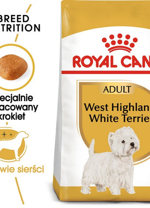 Royal Canin West Highland White Terrier Adult karma sucha dla psów dorosłych rasy west highland white terrier 1,5kg