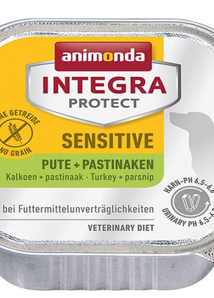 Animonda Integra Protect Sensitive dla psa indyk + pasternak tacka 150g