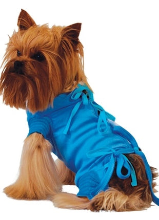 Grande Finale Koszulka pooperacyjna dla kota niebieska 25cm [WET1/KOT]