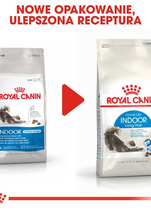 Royal Canin Indoor Long Hair karma sucha dla kotów dorosłych, długowłose, przebywających wyłącznie w domu 2kg