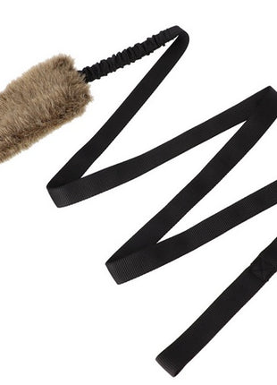 Dingo Zabawka dla psa - Sztuczne Futro z rączką bungee 150cn