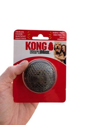 Kong Duramax Ball - Extremely durable dog ball with squeaker