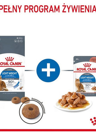 Royal Canin Light Weight Care karma sucha dla kotów dorosłych, utrzymanie prawidłowej masy ciała 400g