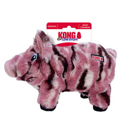 KONG Low Stuff Stripes Pig - Jan