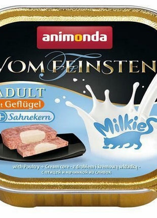 Animonda vom Feinsten Milkies Cat Drób + Sos kremowy tacka 100g