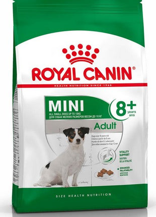 Royal Canin Mini Adult 8+ karma sucha dla psów starszych od 8 do 12 roku życia, ras małych 800g