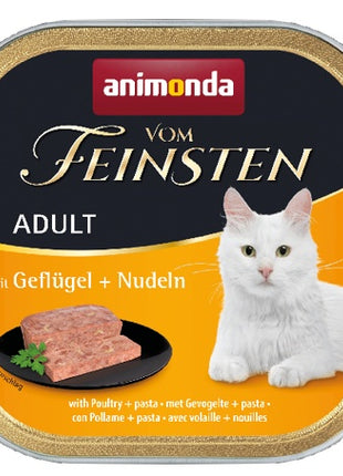 Animonda vom Feinsten Cat Adult z Drobiem i Makaronem tacka 100g