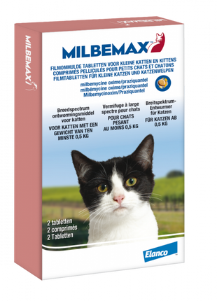 Milbemax Deworming Small Cat/Kitten – 2 tablets