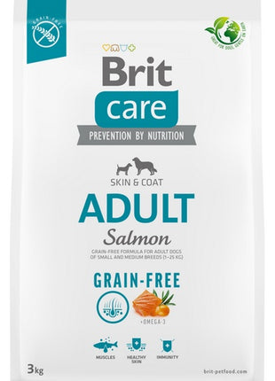 Brit Care Grain Free Adult Small & Medium Salmon 3kg
