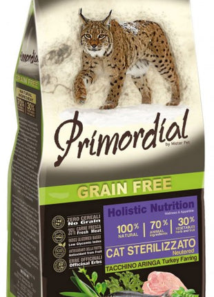Primordial Cat Sterilized Turkey & Herring 400g