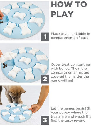 Nina Ottosson Puppy Smart Blue - gra edukacyjna [69535]