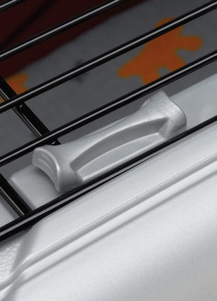 Ferplast Atlas Deluxe 20 Open - transporter z otwieranym sufitem srebrno-niebieski [73040899]