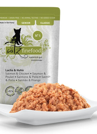 Catz Finefood Classic Senior N.05 Łosoś i kurczak saszetka 85g