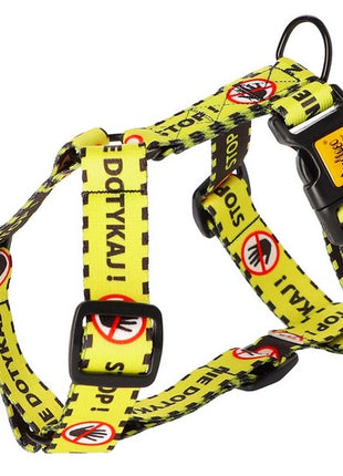 Dingo Szelki dwupaskowe Guard City - Nie Dotykaj rozmiar M