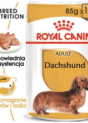 Royal Canin Dachshund karma mokra - pasztet, dla psów dorosłych rasy jamnik saszetka 85g