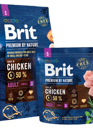 Brit Premium By Nature Adult S Small 1kg