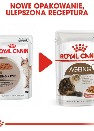 Royal Canin Ageing +12 karma mokra w sosie dla kotów dojrzałych saszetka 85g