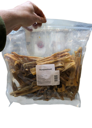 Petsnack Sliced Rabbit Skin