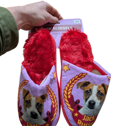 Unbranded Jack Russell slipper, Pink/Fuchsia