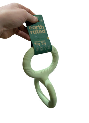 Earth Rated Tug Toy Rubber - Interactive tug toy for endless playtime fun