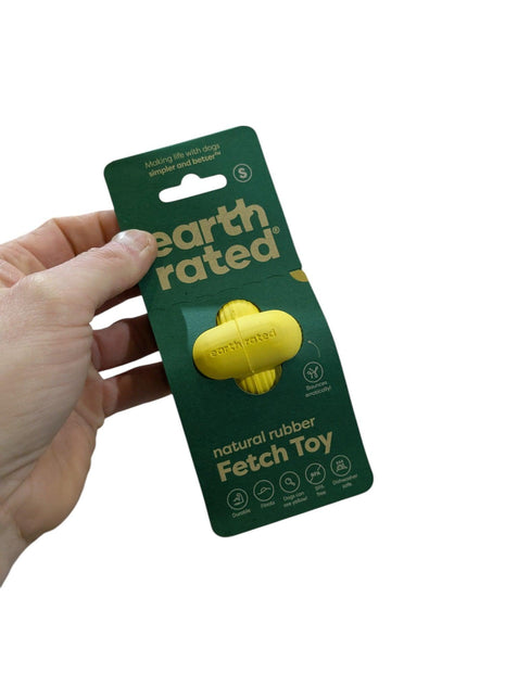 Earth Rated Fetch Toy Rubber - Interactive and challenging fetch toy