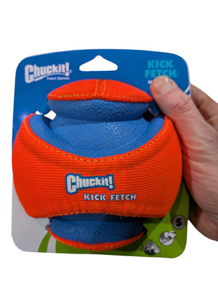 Chuckit Kick Fetch – Sturdy Football for Dogs