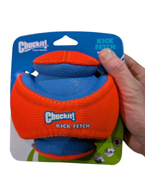 Chuckit Kick Fetch – Sturdy Football for Dogs