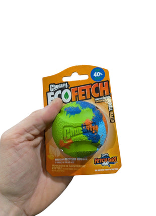 Chuckit Ecofetch Ball Recycled – Sustainable playtime fun for active dogs