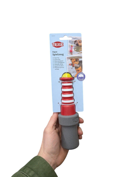 Trixie Aqua Lighthouse TPR - Dog learning to swim - Water toy
