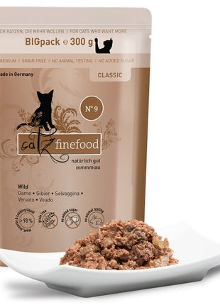 Catz Finefood Classic N.09 Dziczyzna saszetka 300g