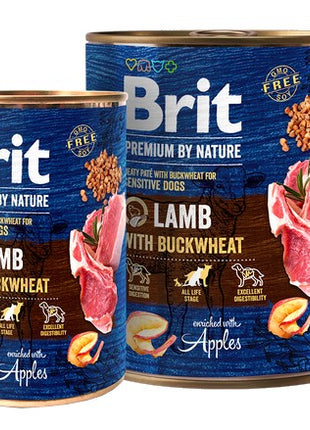 Brit Premium By Nature Lamb & Buckwheat puszka 400g
