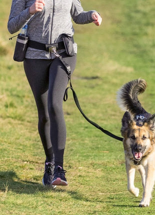 Trixie Pas biodrowy i Smycz Hands Free - zestaw do dogtrekkingu [TX-1275]