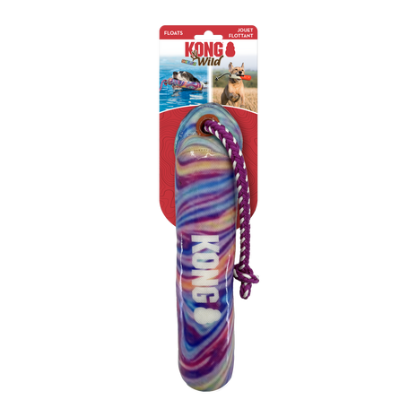 Kong Wild Shieldz Training Dummy Swirl - Water toy for dogs