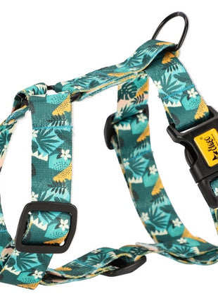 Dingo Szelki dwupaskowe Guard City - Monstera rozmiar S