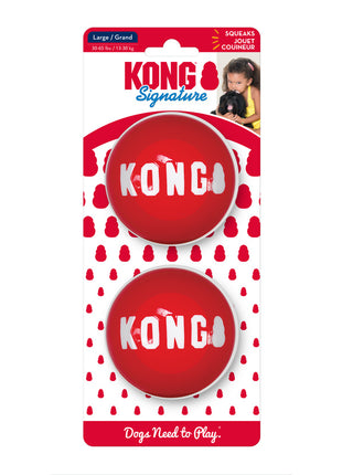 KONG Signature Balls 2-pk
