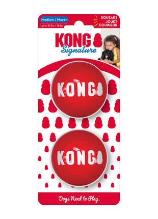 KONG Signature Balls 2-pk