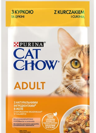Purina Cat Chow Kurczak i cukinia saszetka 85g