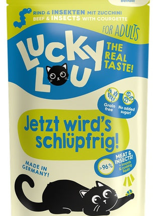 Lucky Lou Lifestage Adult Wołowina i owady saszetka 125g
