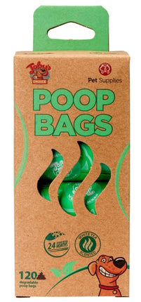 Toby's Choice Ekologiczne (degradowalne) zapachowe worki na odchody 120szt